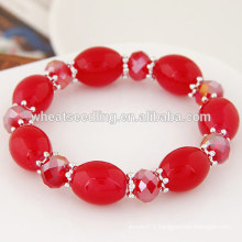 hot sale fashion jewelry plastic glass endless buddha seed bead bracelet